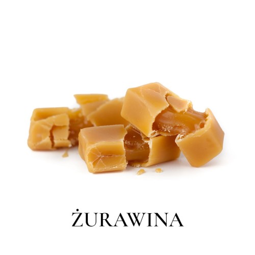 Przejdź do produktu Krówki z Kazimierza o smaku żurawiny